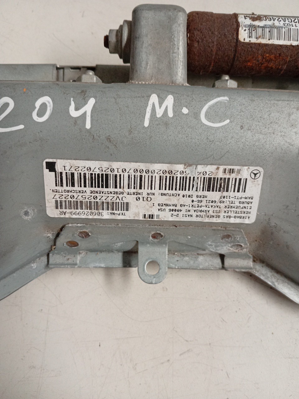 Airbag  Joelho MERCEDES-BENZ C-CLASS (W204) | 07 - 15 Imagem-2