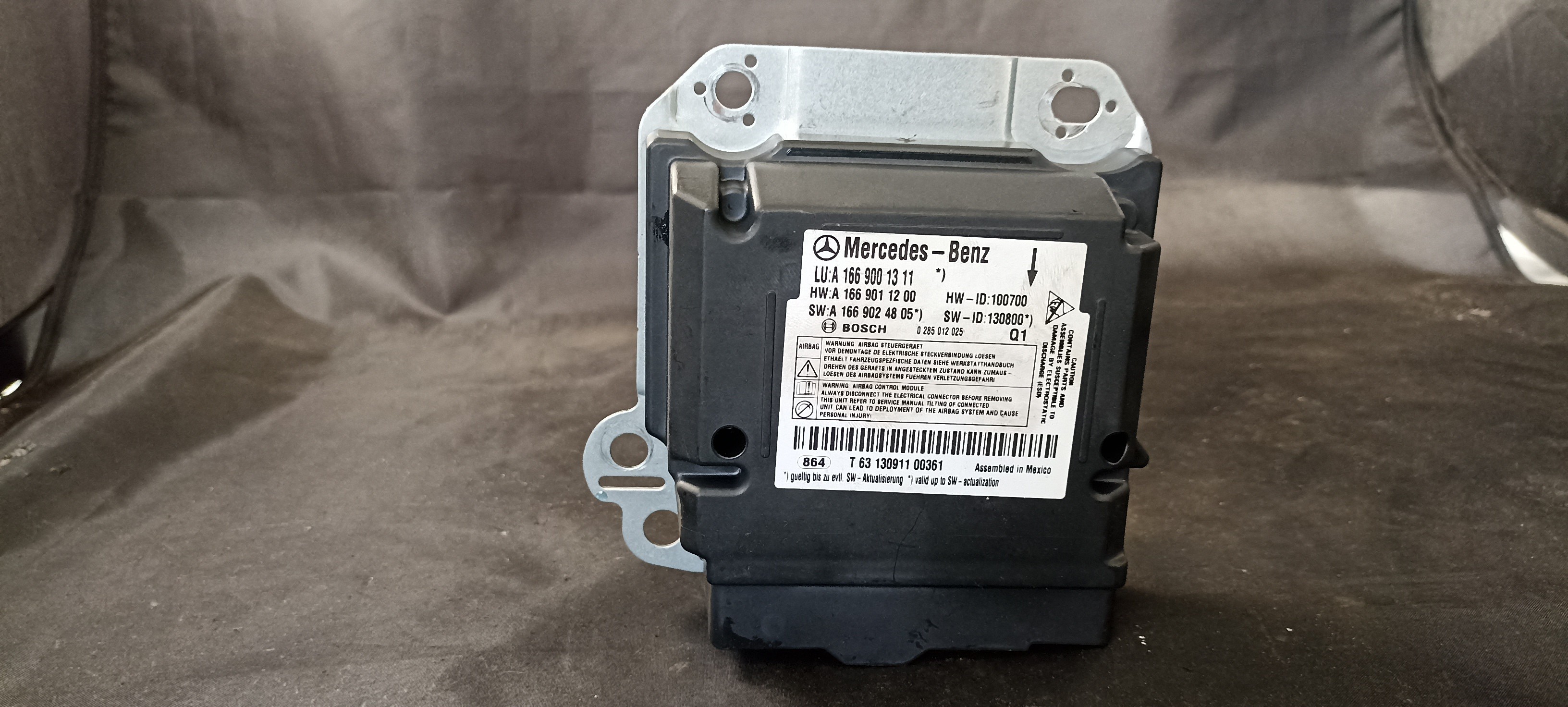 Centralita Airbags MERCEDES-BENZ M-CLASS (W166) | 11 - 15