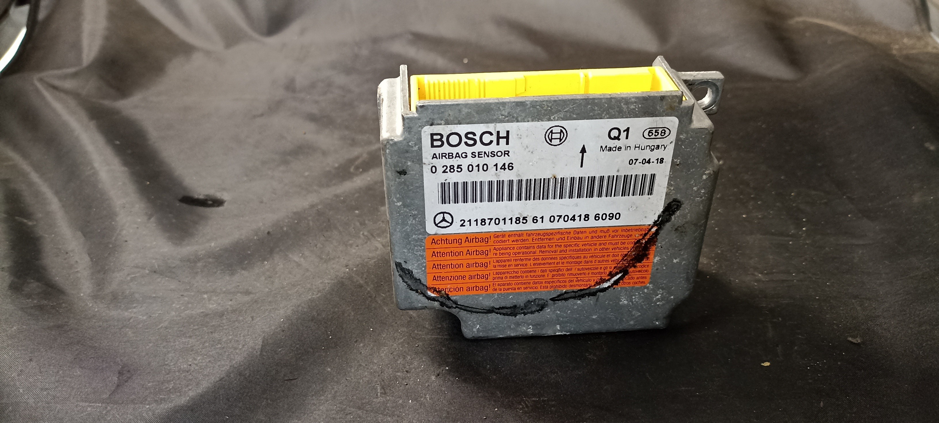 Centralita Airbags MERCEDES-BENZ E-CLASS (W211) | 02 - 09