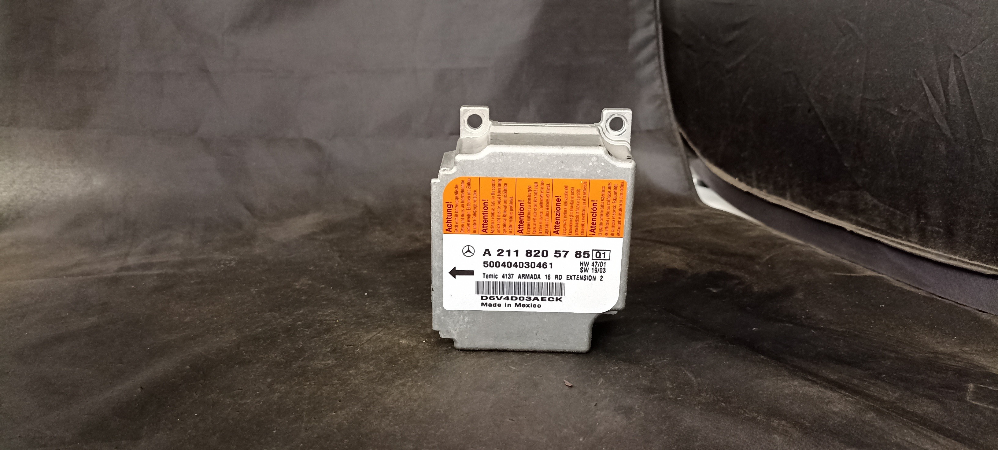 Centralita Airbags MERCEDES-BENZ E-CLASS (W211) | 02 - 09