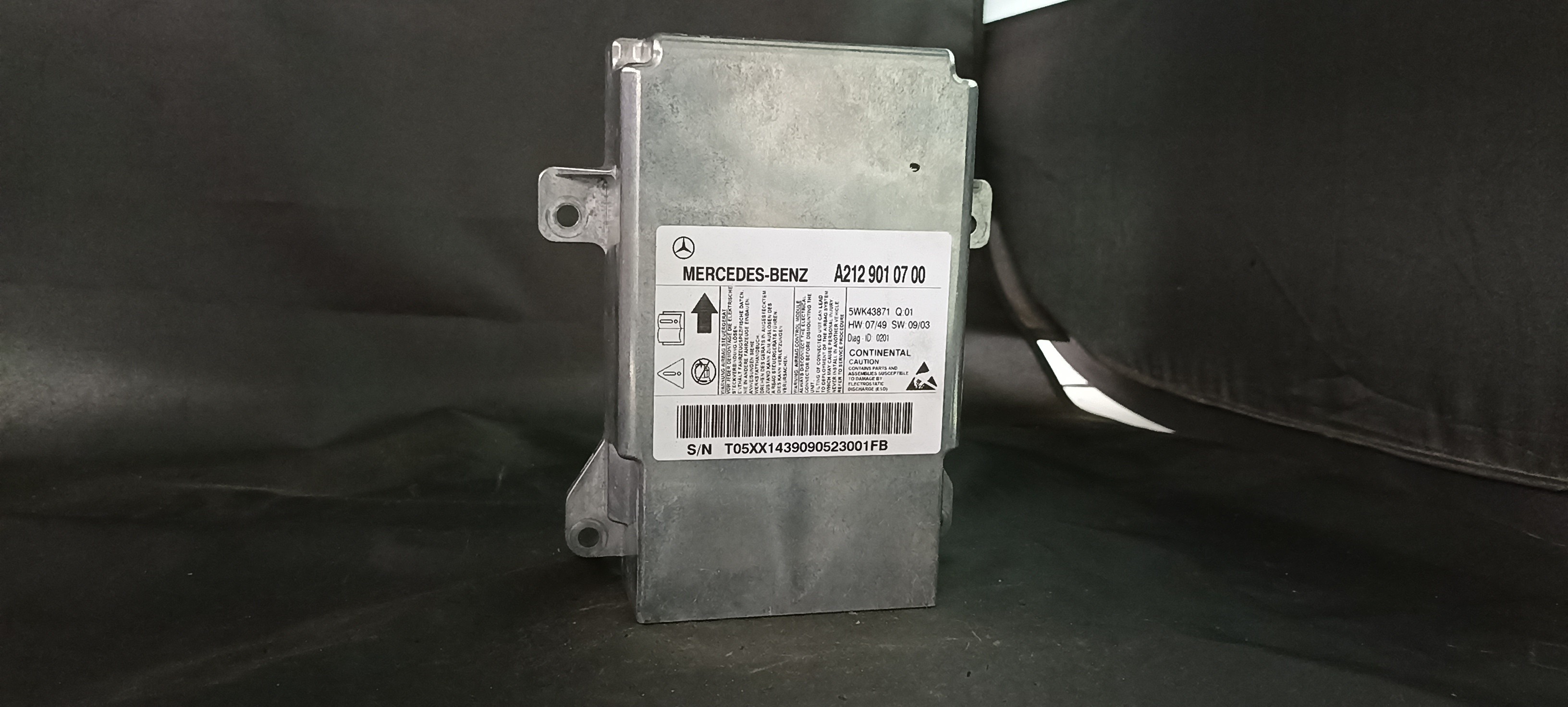 Centralita Airbags MERCEDES-BENZ E-CLASS (W212) | 09 - 16