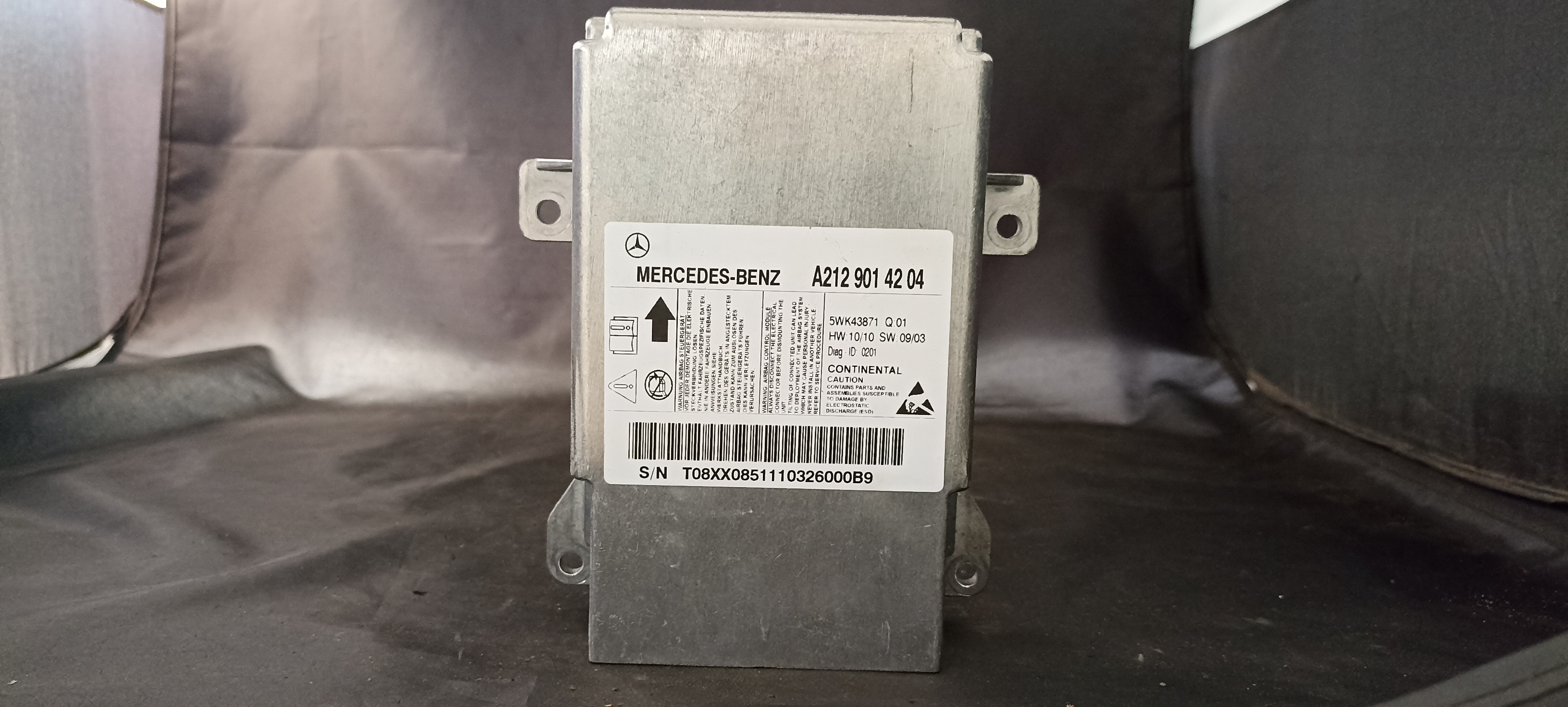 Centralina Airbags MERCEDES-BENZ E-CLASS T-Model (S212) | 09 - 16
