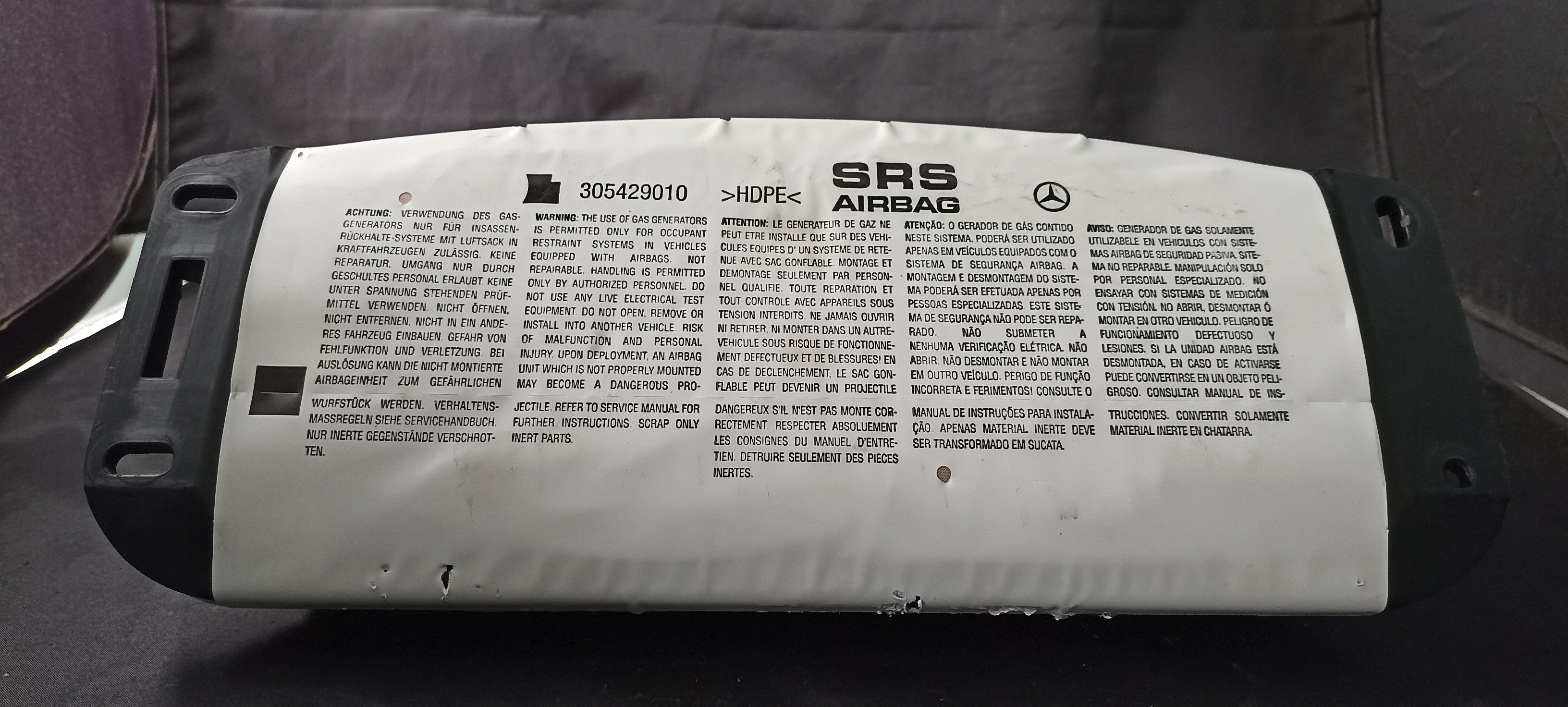 Airbag Acompañante MERCEDES-BENZ C-CLASS T-Model (S204) | 07 - 14