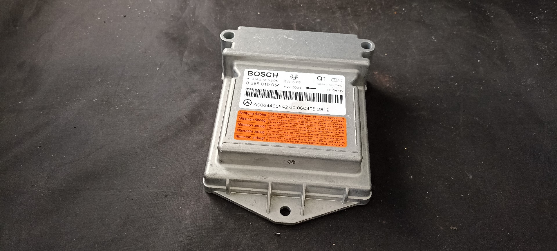 Centralina Airbags MERCEDES-BENZ SPRINTER 5-t Camião de plataforma/chassis (906) | 06 - 