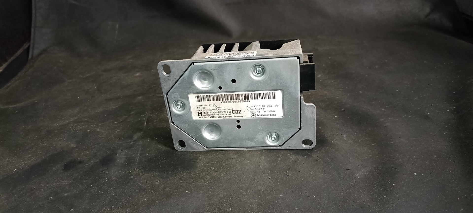Amplificador Audio MERCEDES-BENZ GLK-CLASS (X204) | 08 - 15