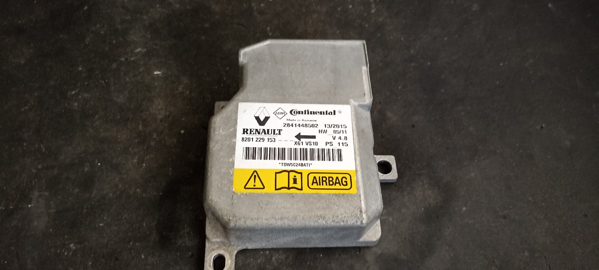 Centralina Airbags MERCEDES-BENZ CITAN Caixa (415) | 12 - 