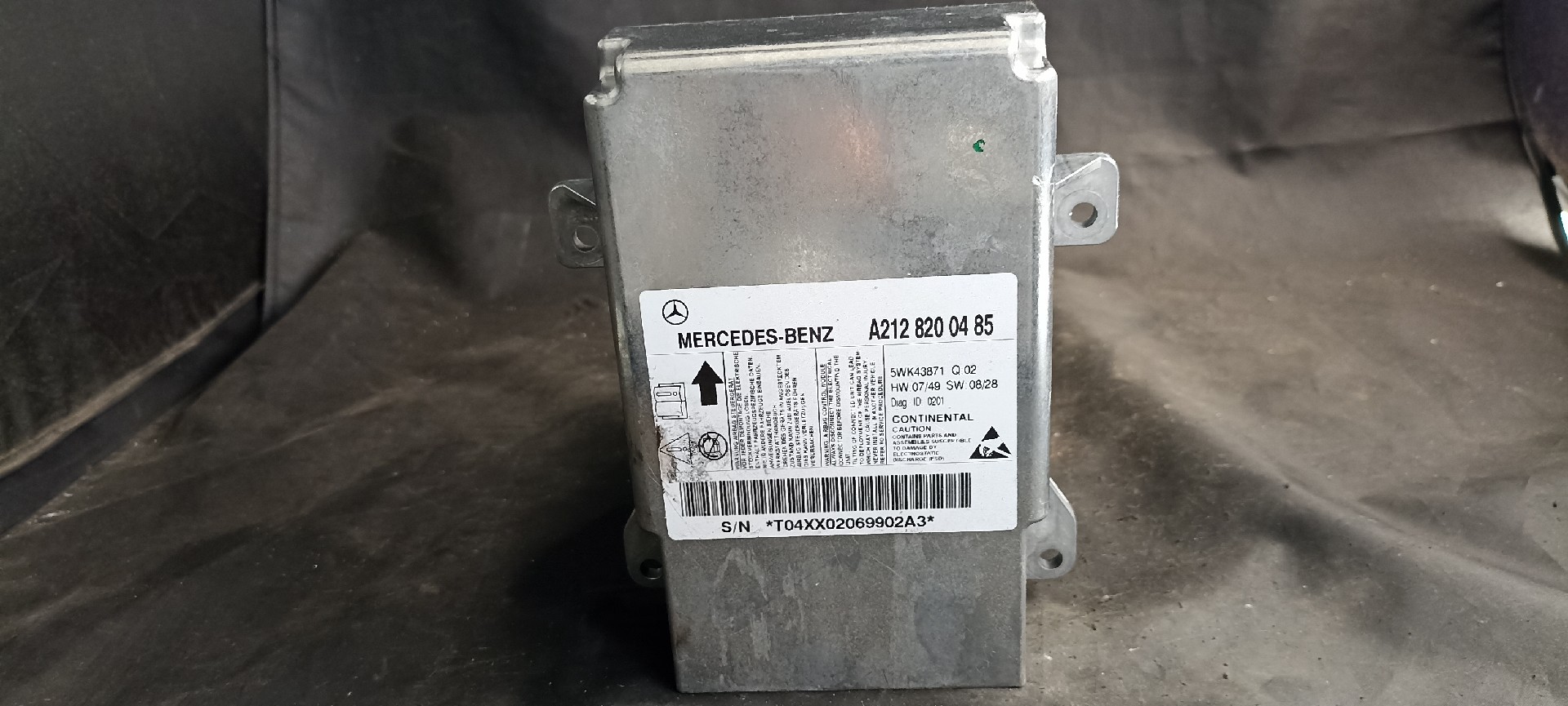 Centralita Airbags MERCEDES-BENZ E-CLASS (W212) | 09 - 16