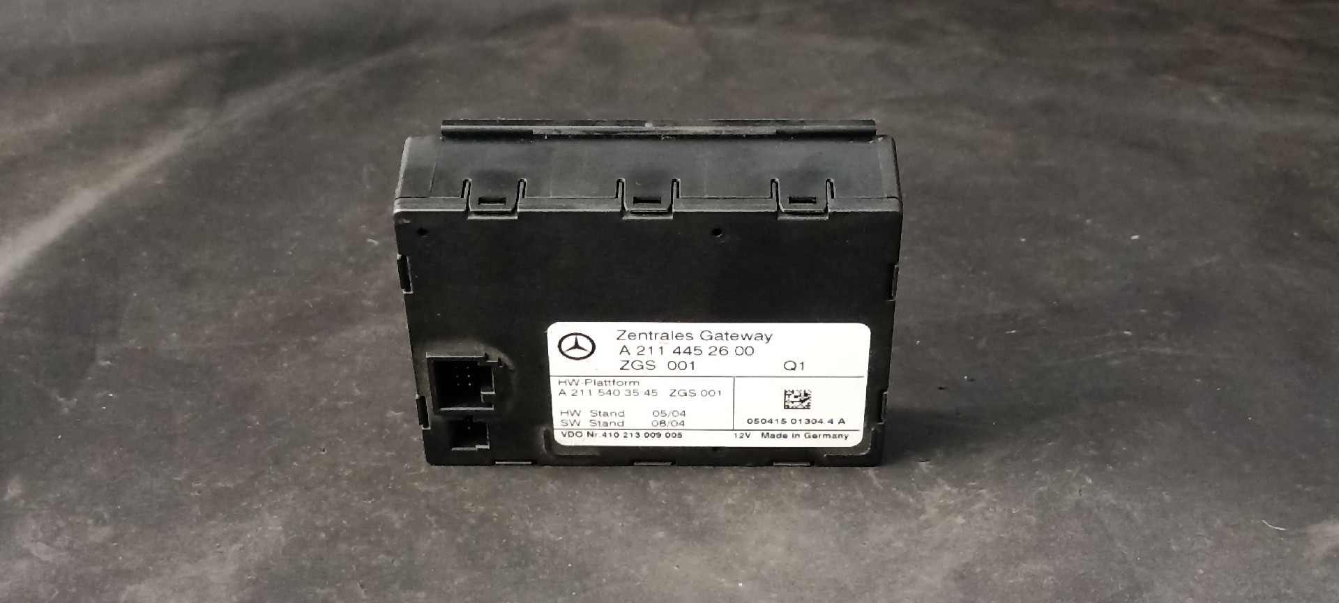 Central Gateway MERCEDES-BENZ E-CLASS (W211) | 02 - 09