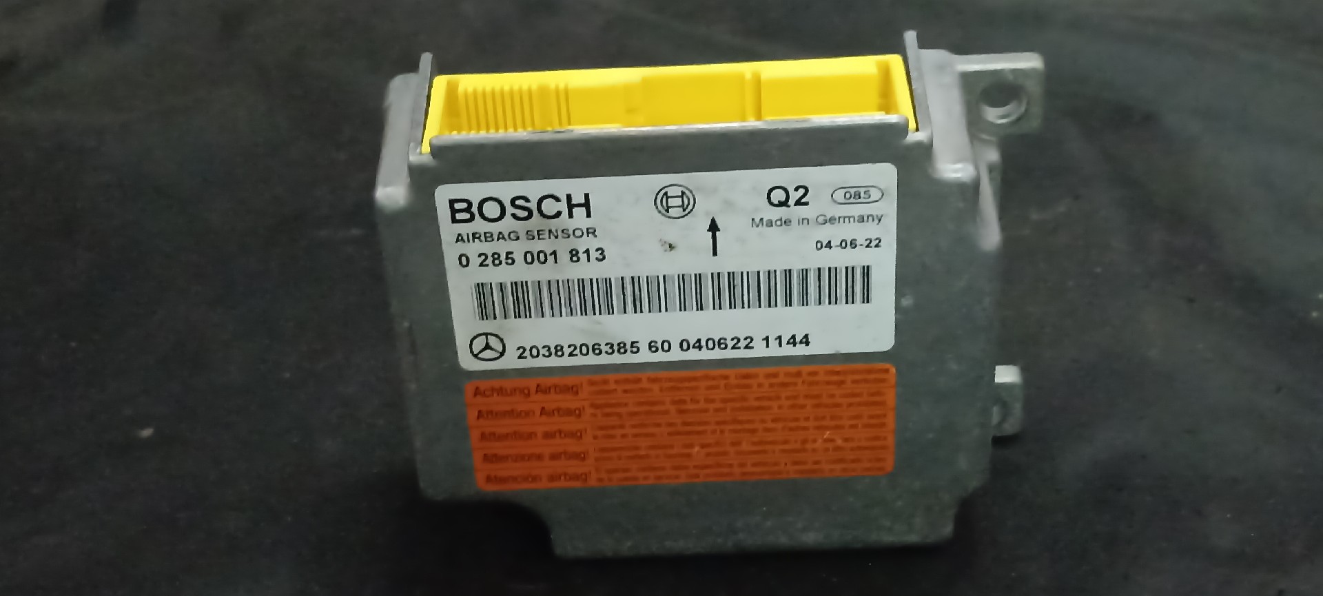 Centralita Airbags MERCEDES-BENZ C-CLASS Coupe Sport (CL203) | 01 - 11