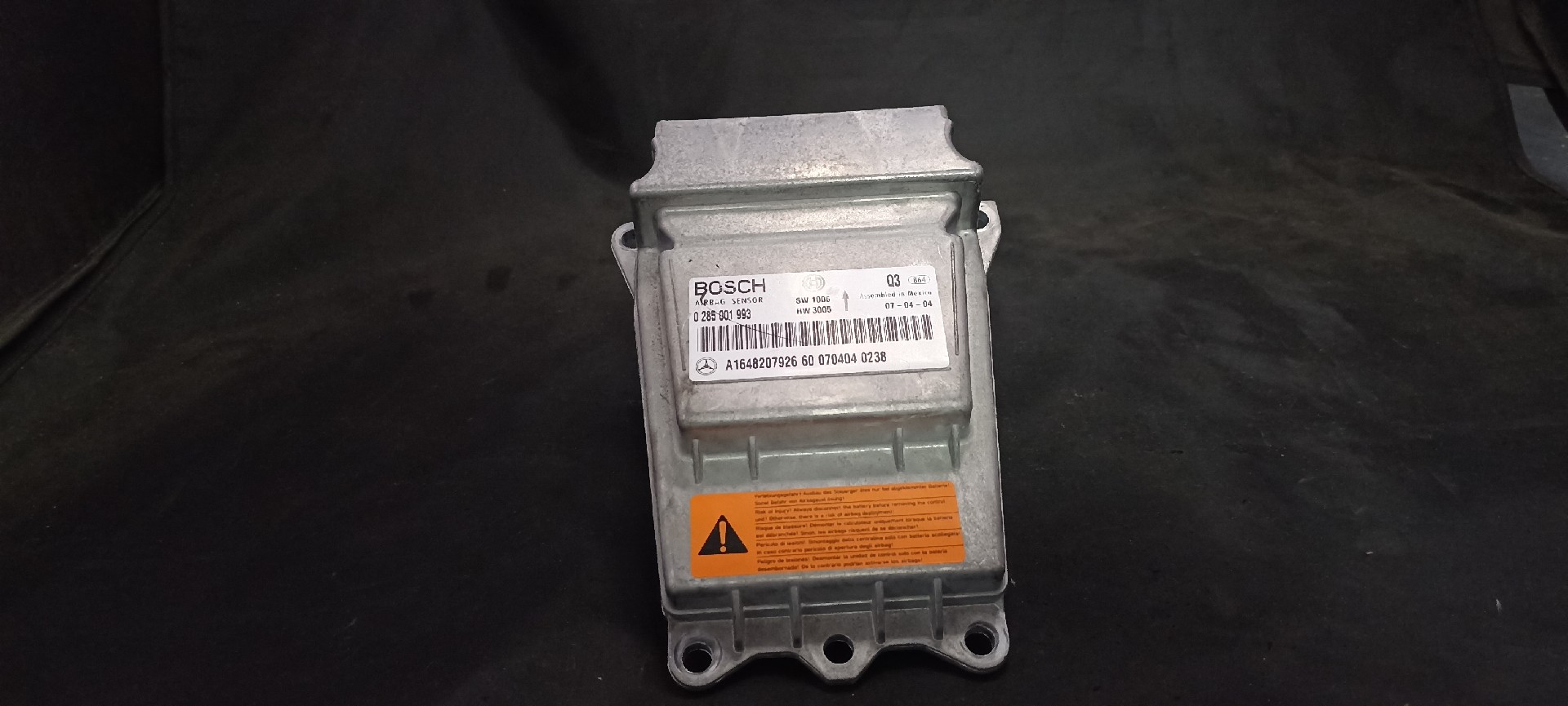 Centralita Airbags MERCEDES-BENZ M-CLASS (W164) | 05 - 12