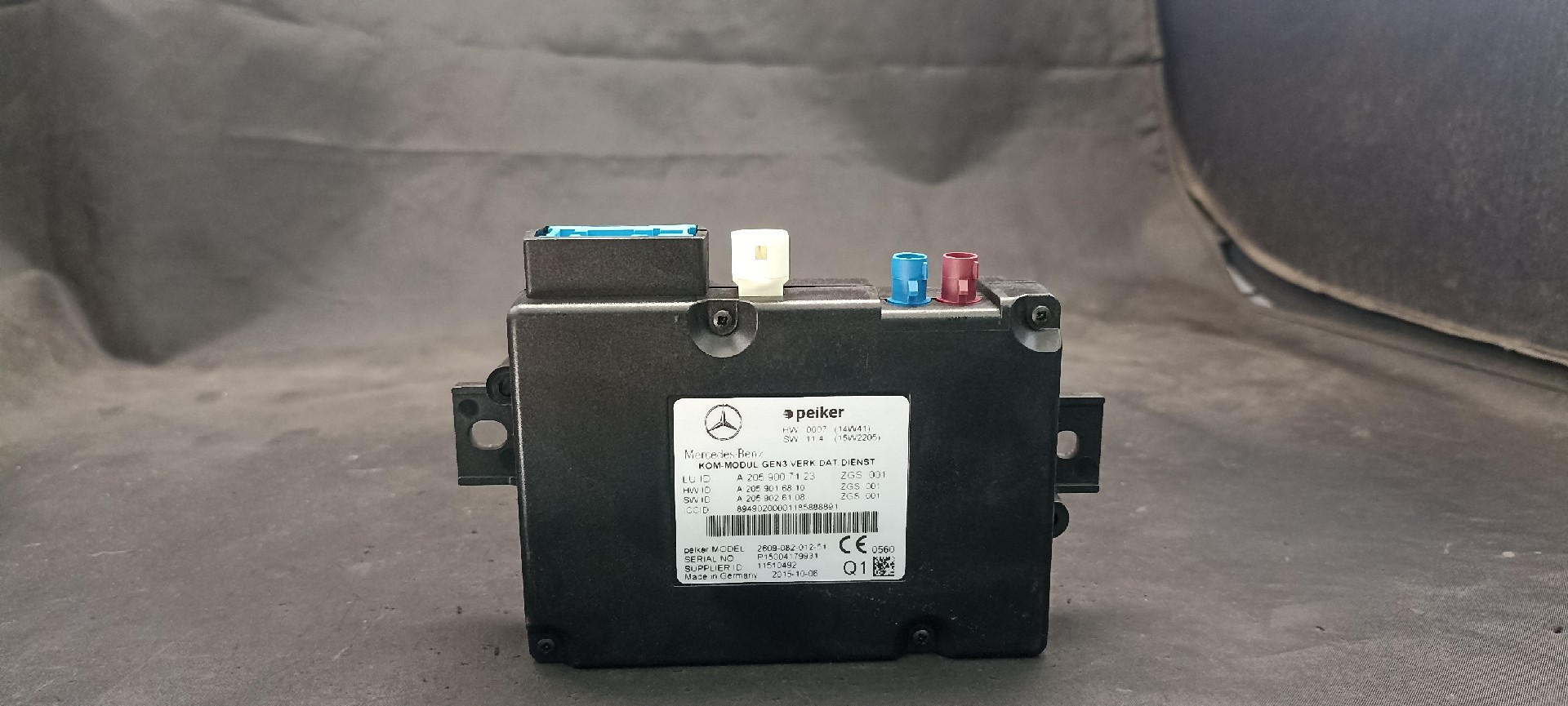Modulo Controlo MERCEDES-BENZ C-CLASS T-Model (S205) | 14 - 