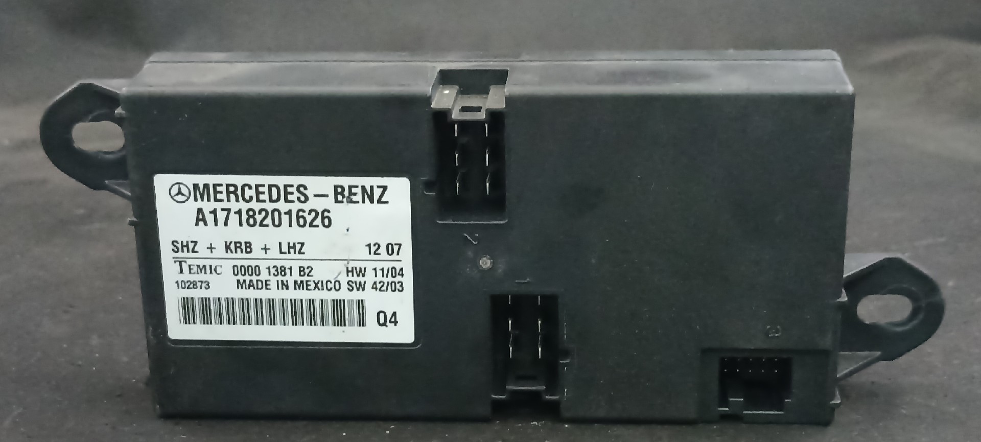 Modulo Controlo MERCEDES-BENZ SLK (R171) | 04 - 11