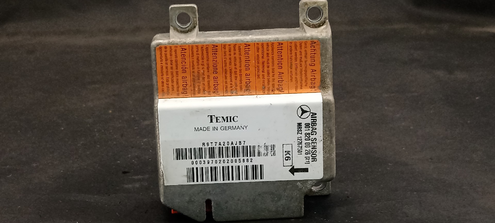 Centralita Airbags MERCEDES-BENZ E-CLASS (W210) | 95 - 03