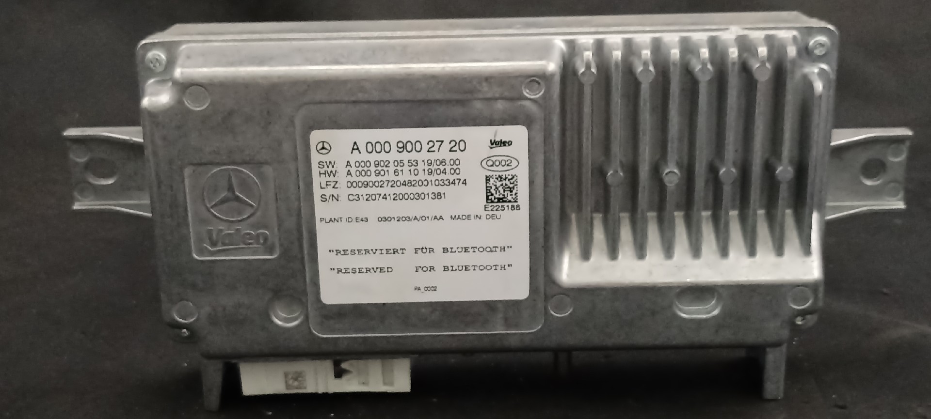 Modulo Controlo MERCEDES-BENZ C-CLASS (W205) | 13 - 