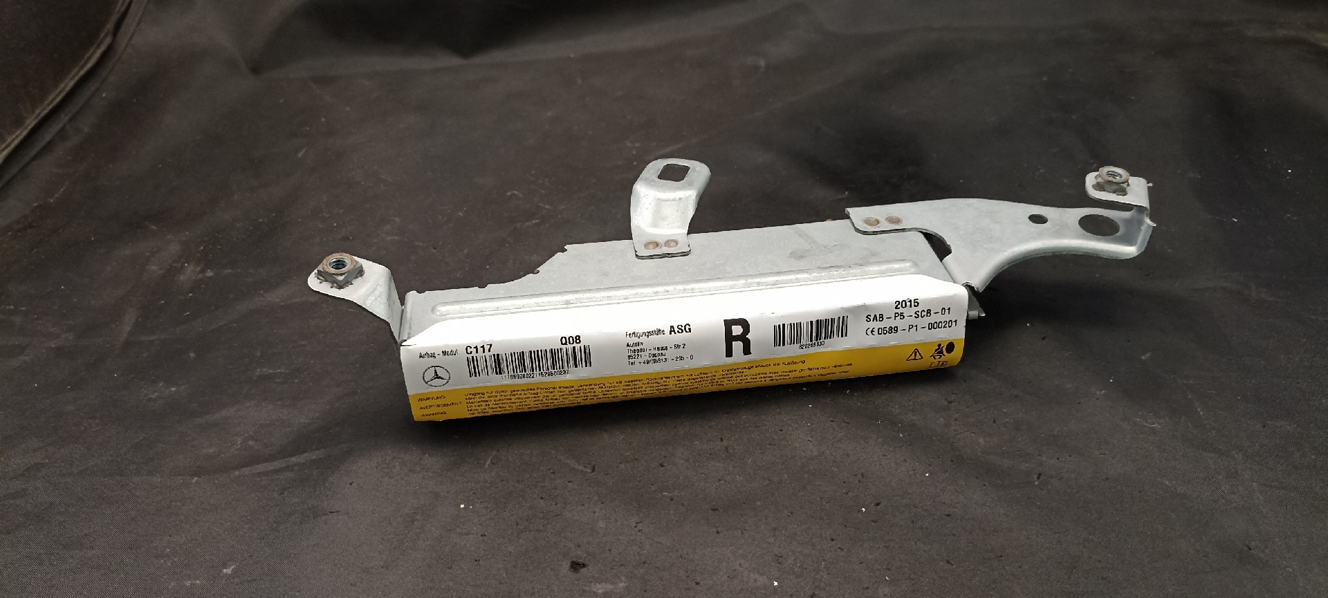 Airbag Banco MERCEDES-BENZ CLA Shooting Brake (X117) | 15 - 19