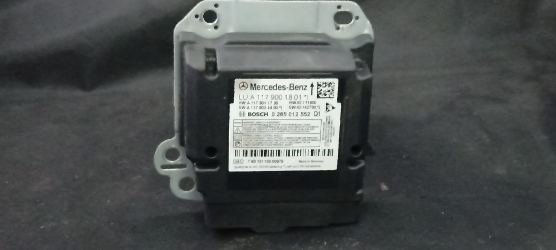 Airbag Module MERCEDES-BENZ A-CLASS (W176) | 12 - 18