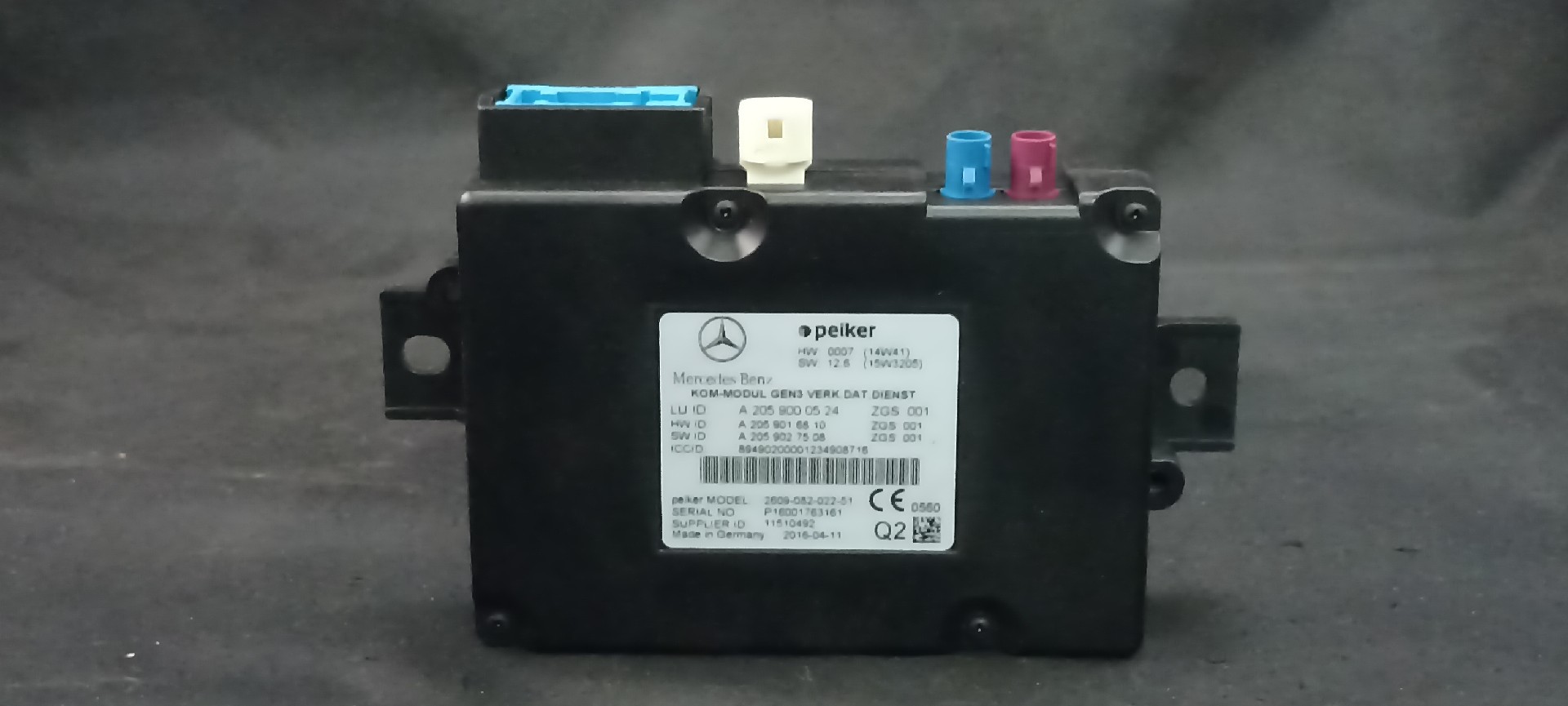 Modulo Controlo MERCEDES-BENZ C-CLASS T-Model (S205) | 14 - 