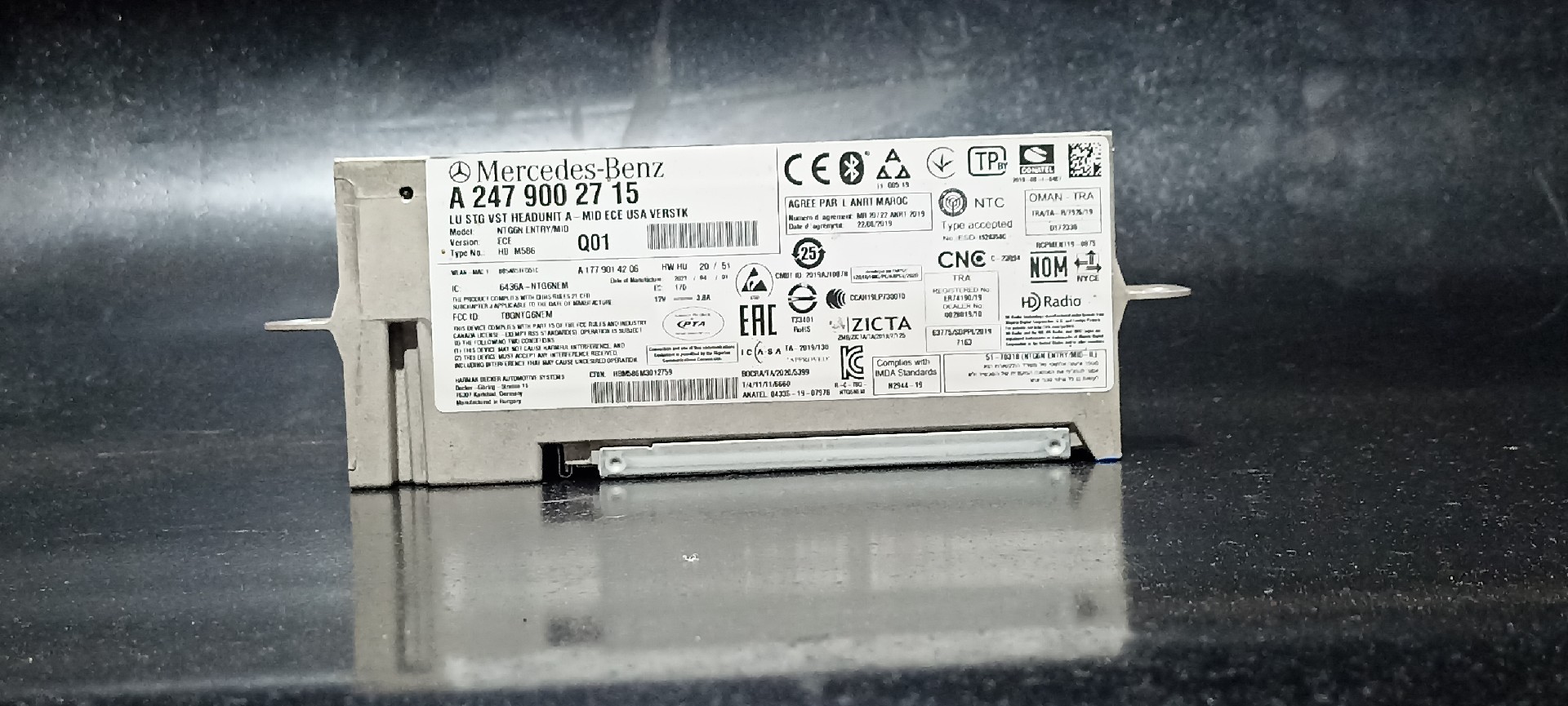 Radio Navegacao MERCEDES-BENZ SPRINTER 3,5-t Caixa (907, 910) | 18 - 