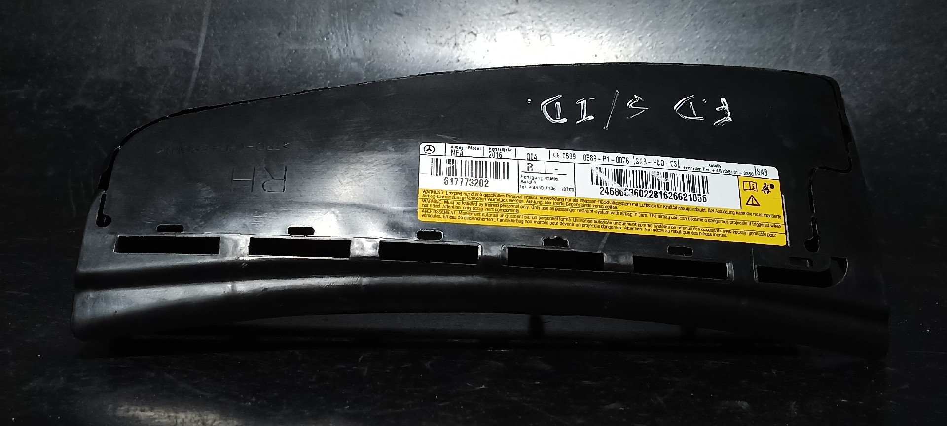 Airbag Banco MERCEDES-BENZ B-CLASS (W246, W242) | 11 - 18