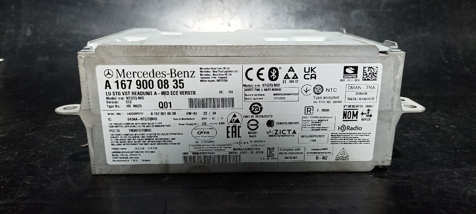 Radio Navegacao MERCEDES-BENZ VITO Caixa (W447) | 14 - 