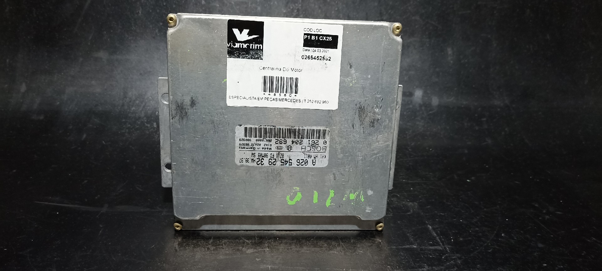 Centralina Do Motor MERCEDES-BENZ C-CLASS (W202) | 93 - 00