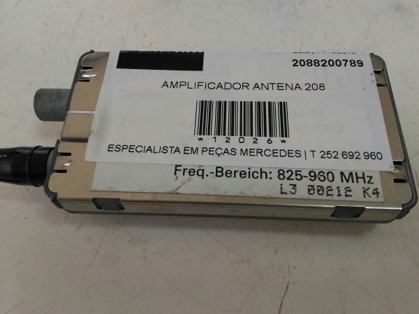 Amplificador Antena MERCEDES-BENZ CLK Cabriolet (A208) | 98 - 02