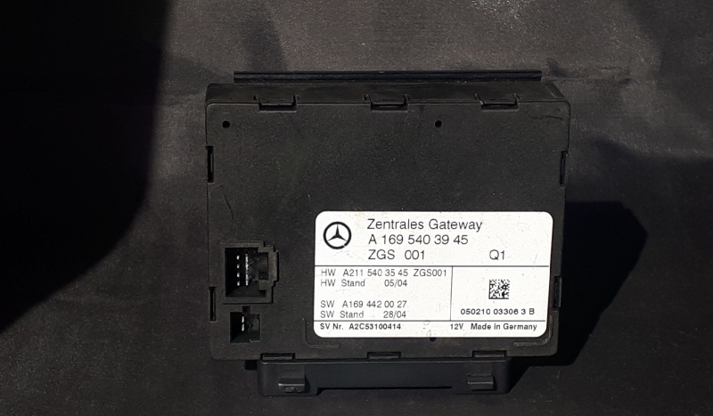 Central Gateway MERCEDES-BENZ A-CLASS (W169) | 04 - 12