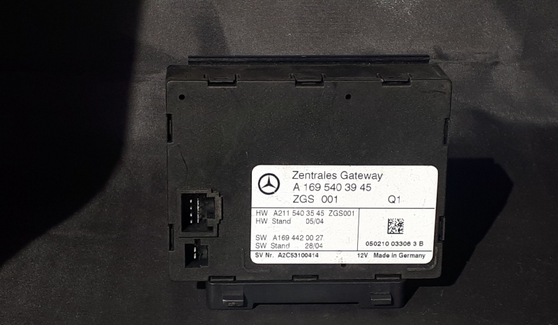 Central Gateway MERCEDES-BENZ A-CLASS (W169) | 04 - 12
