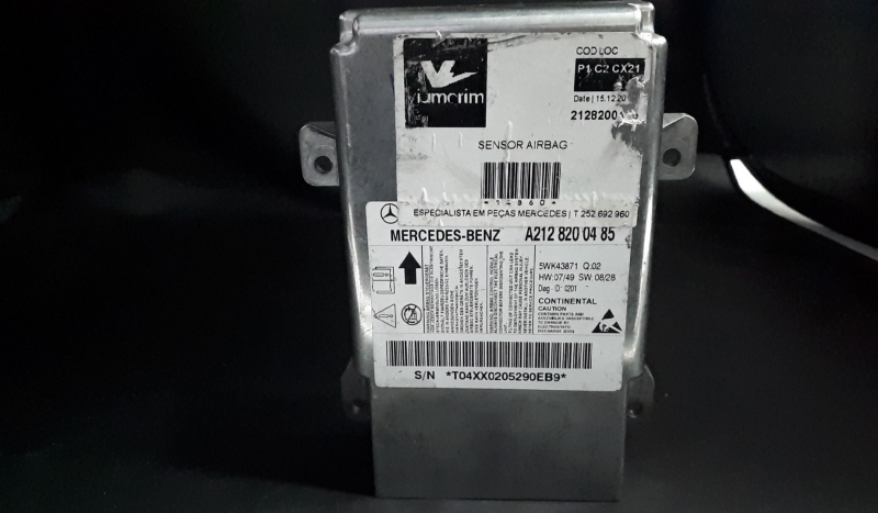 Centralita Airbags MERCEDES-BENZ E-CLASS (W212) | 09 - 16