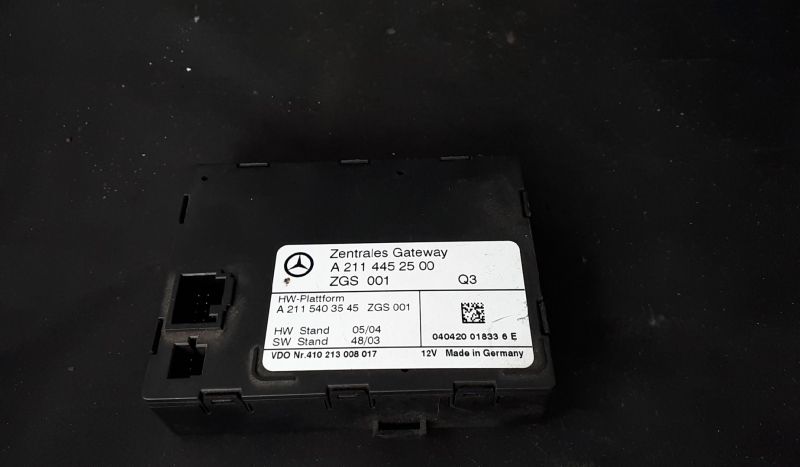 Central Gateway MERCEDES-BENZ E-CLASS T-Model (S211) | 03 - 09