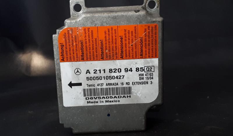 Centralina Airbags MERCEDES-BENZ E-CLASS T-Model (S211) | 03 - 09