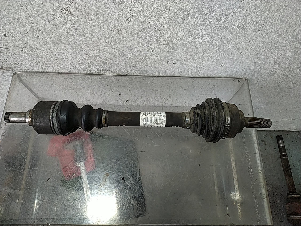 Transmissão frente esquerda