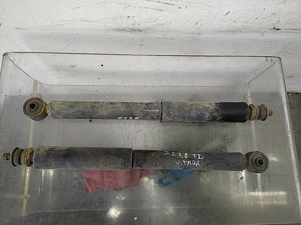 Conjunto amortecedor trás