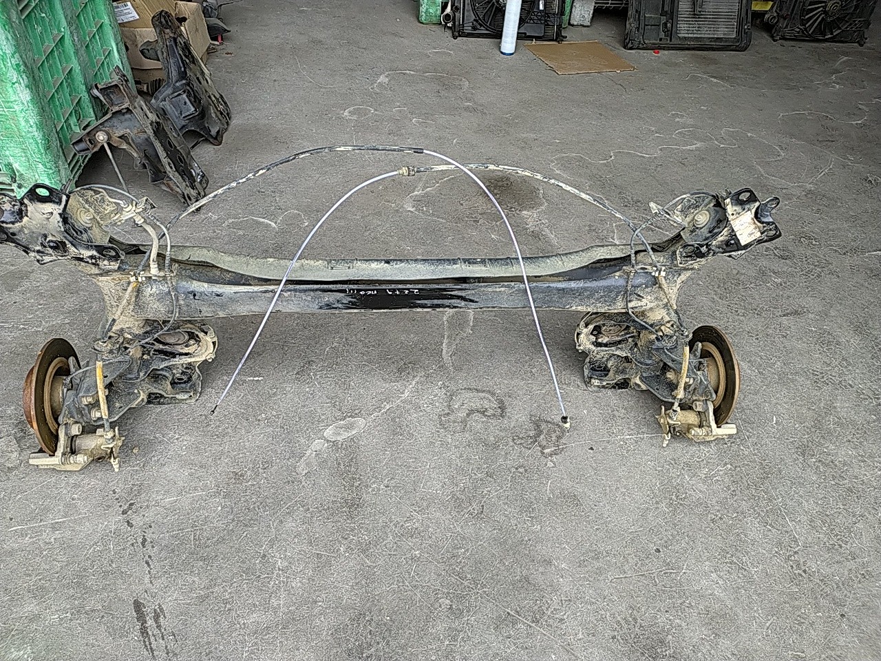 Eixo ponte traseiro (20270258).