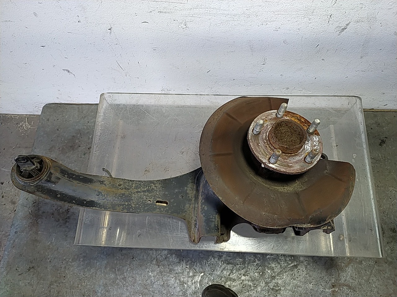 Manga de Eixo tras esquerdo