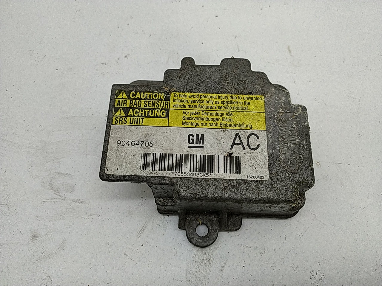 Centralina Airbag (20277892).