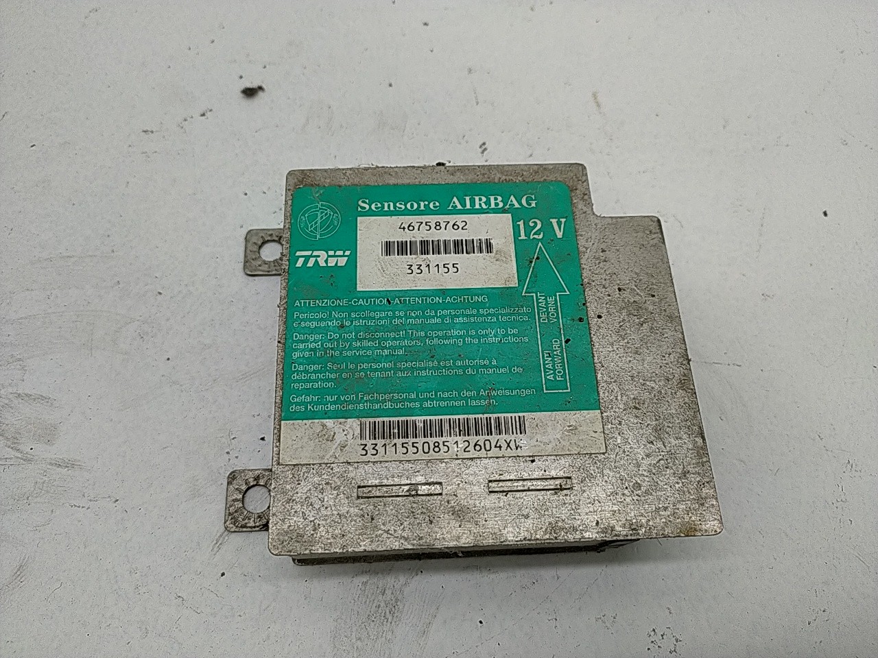 Centralina Airbag (20277891).