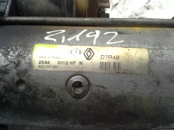 Motor de arranque (20207332).