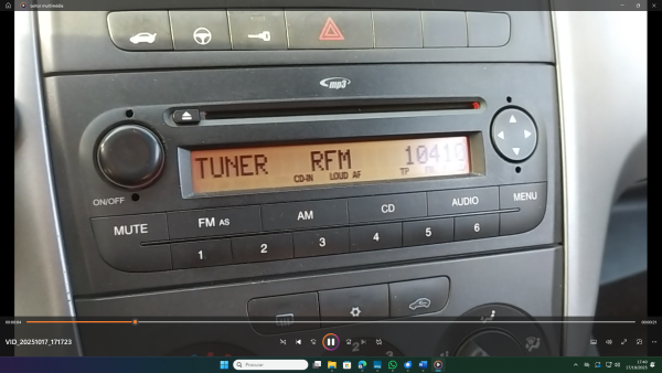 Auto Radio cd mp3 (20276276).