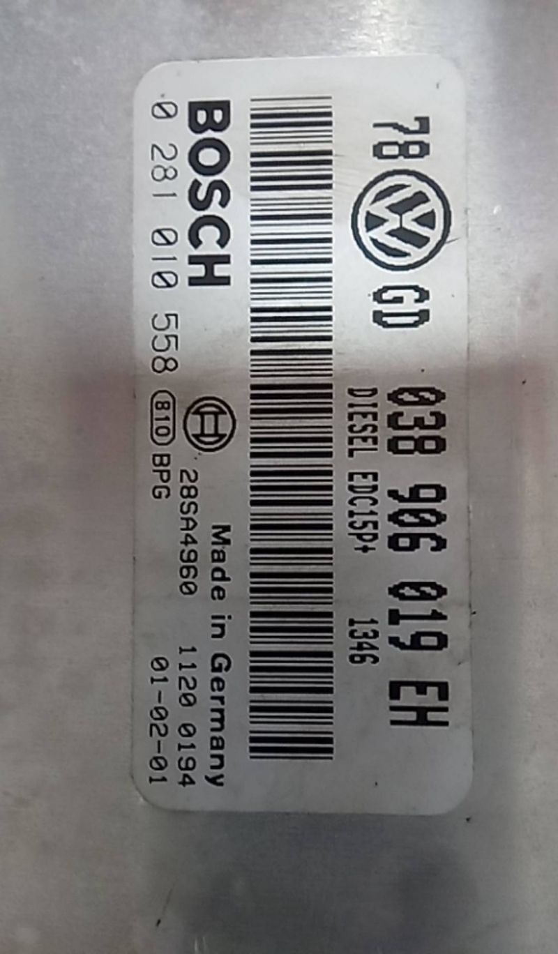 Centralina motor (20202383).