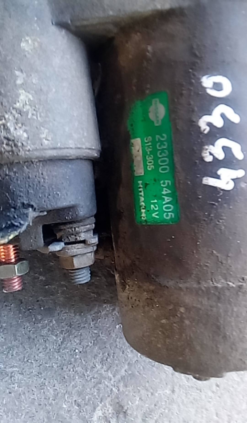 Motor de arranque (20212652).