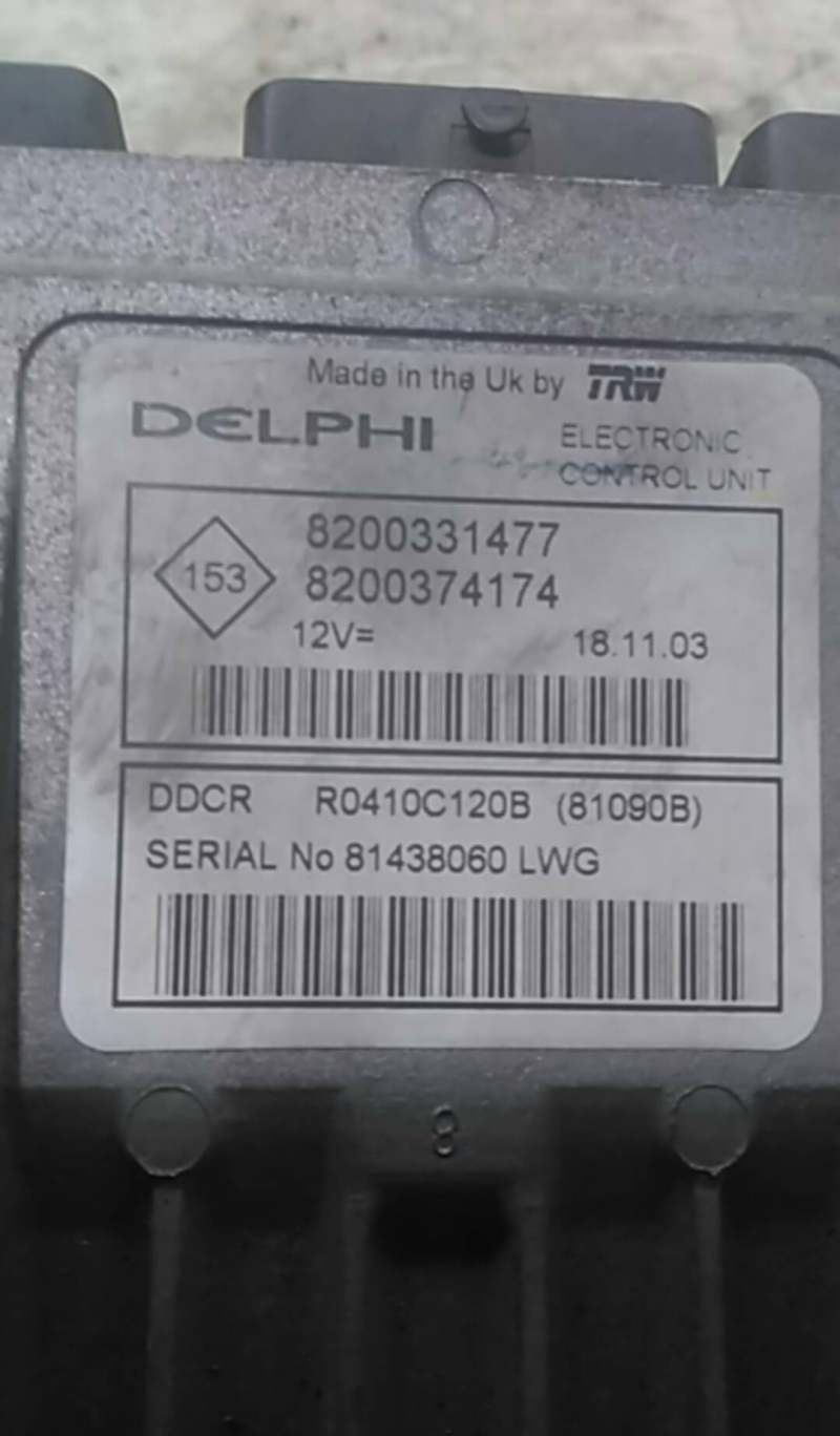 Centralina motor (20217983).