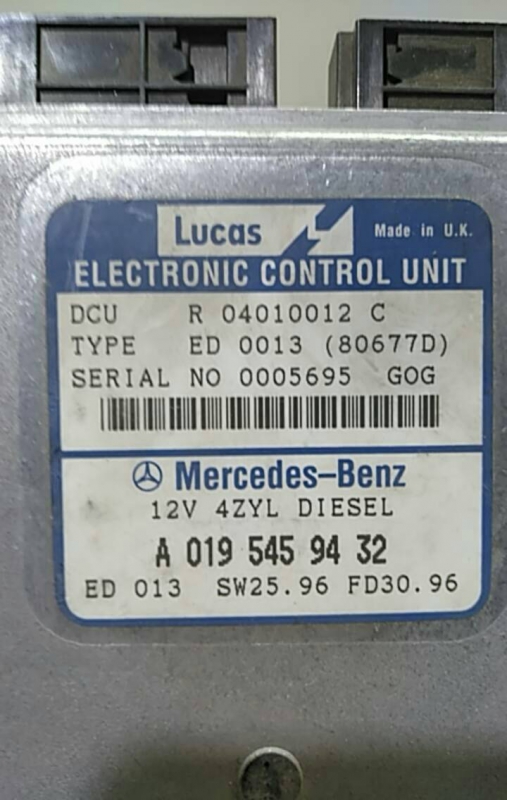 Centralina motor (20218231).