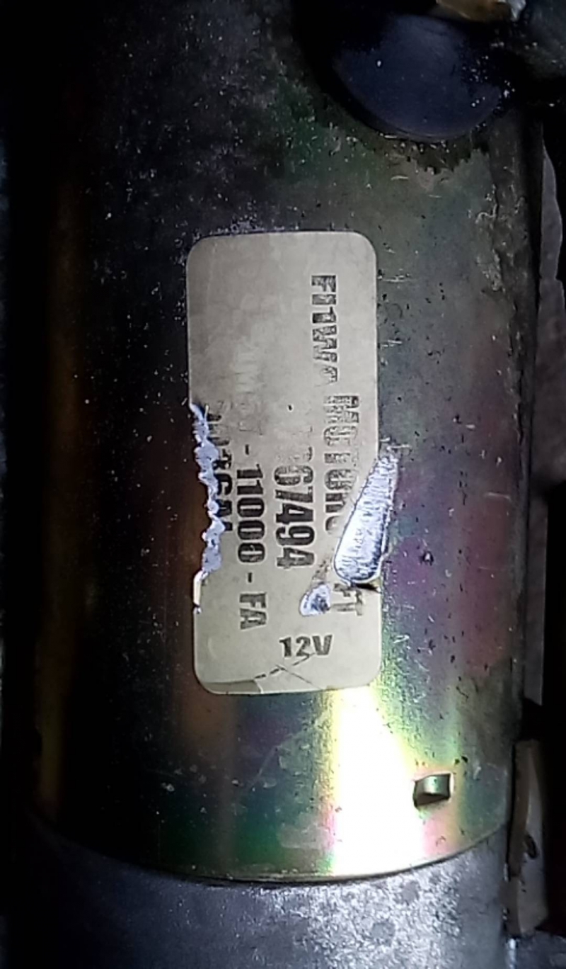 Motor de arranque (20218341).