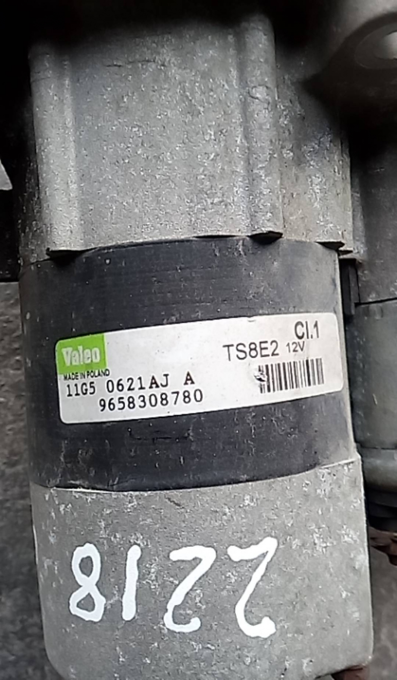 Motor de arranque (20218742).