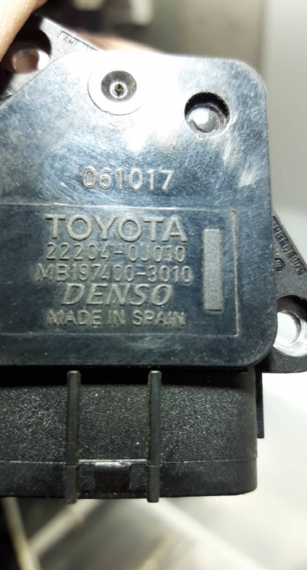 Medidor de massa de ar (20223797).