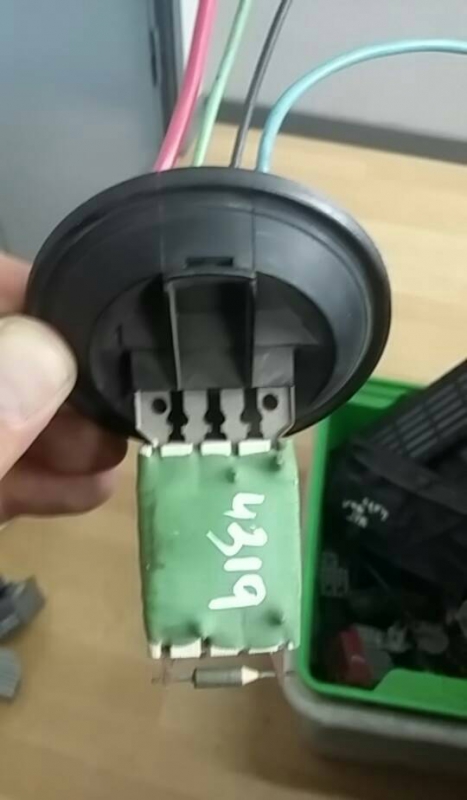 Resistencia de chauffage / ar condicionado (20227006).