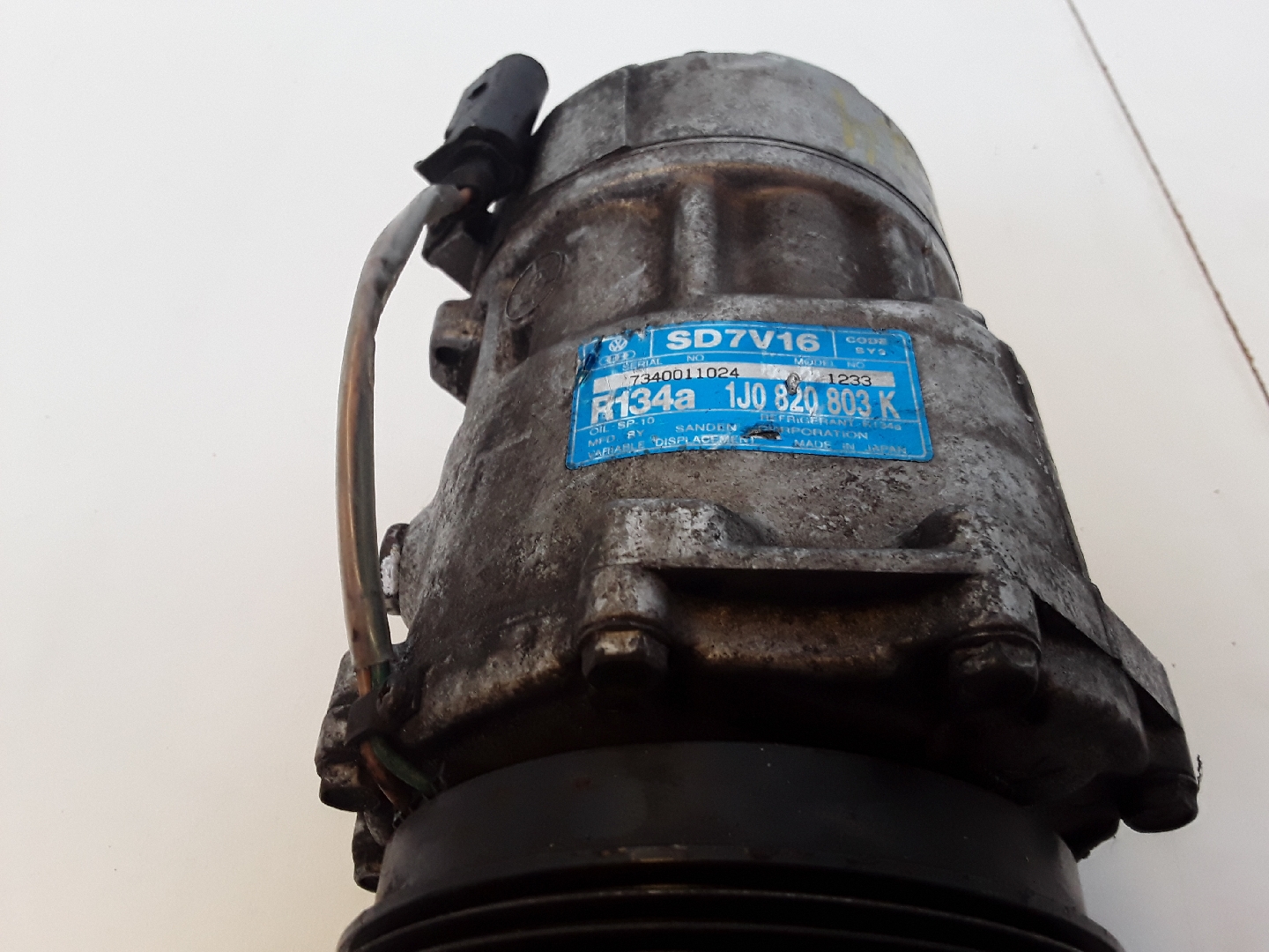 Compressor do Ar Condicionado VOLKSWAGEN GOLF IV (1J1) | 97 - 07 Imagem-2