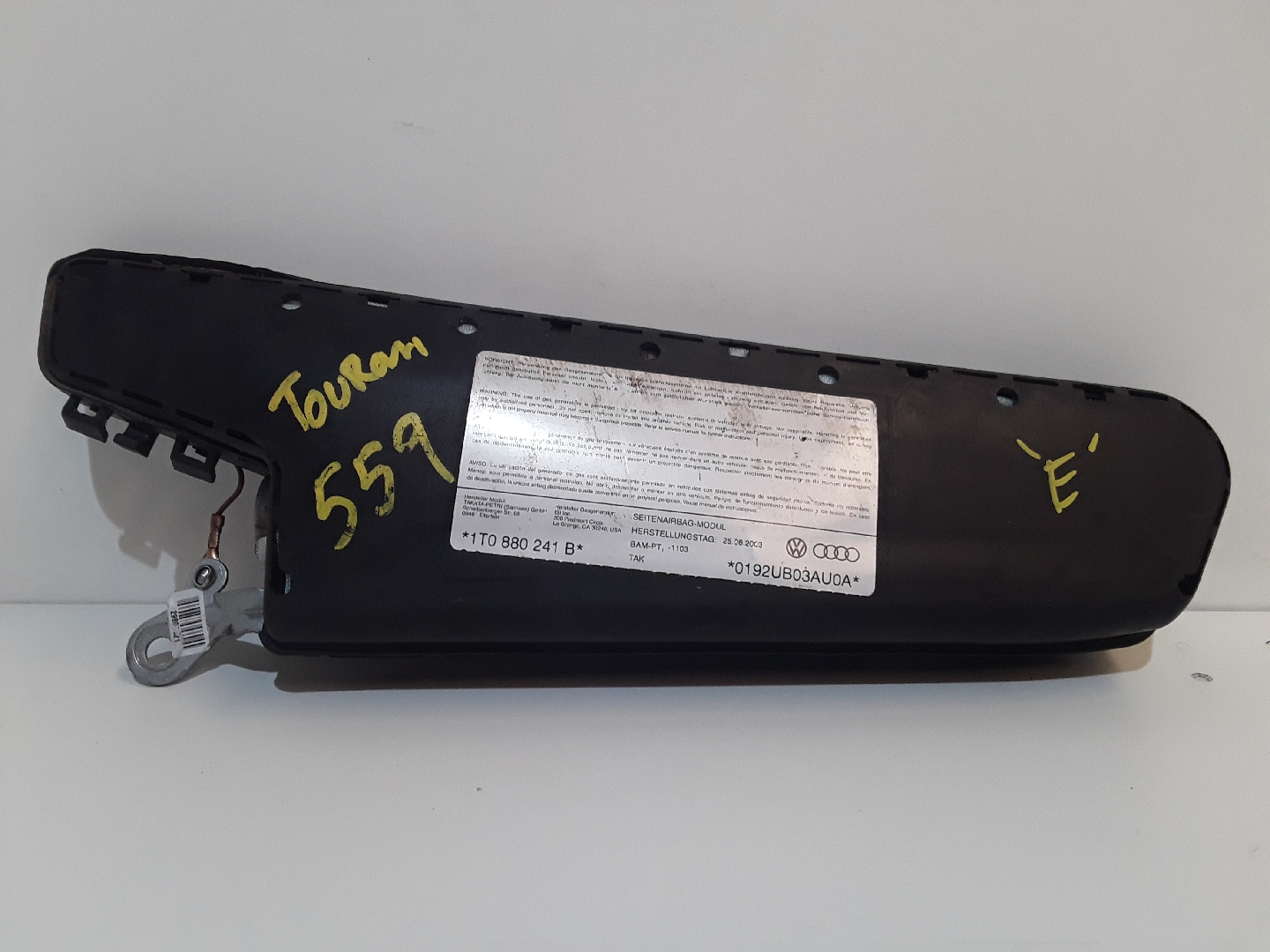 Airbag Banco Esquerdo VOLKSWAGEN TOURAN (1T1, 1T2) | 03 - 10