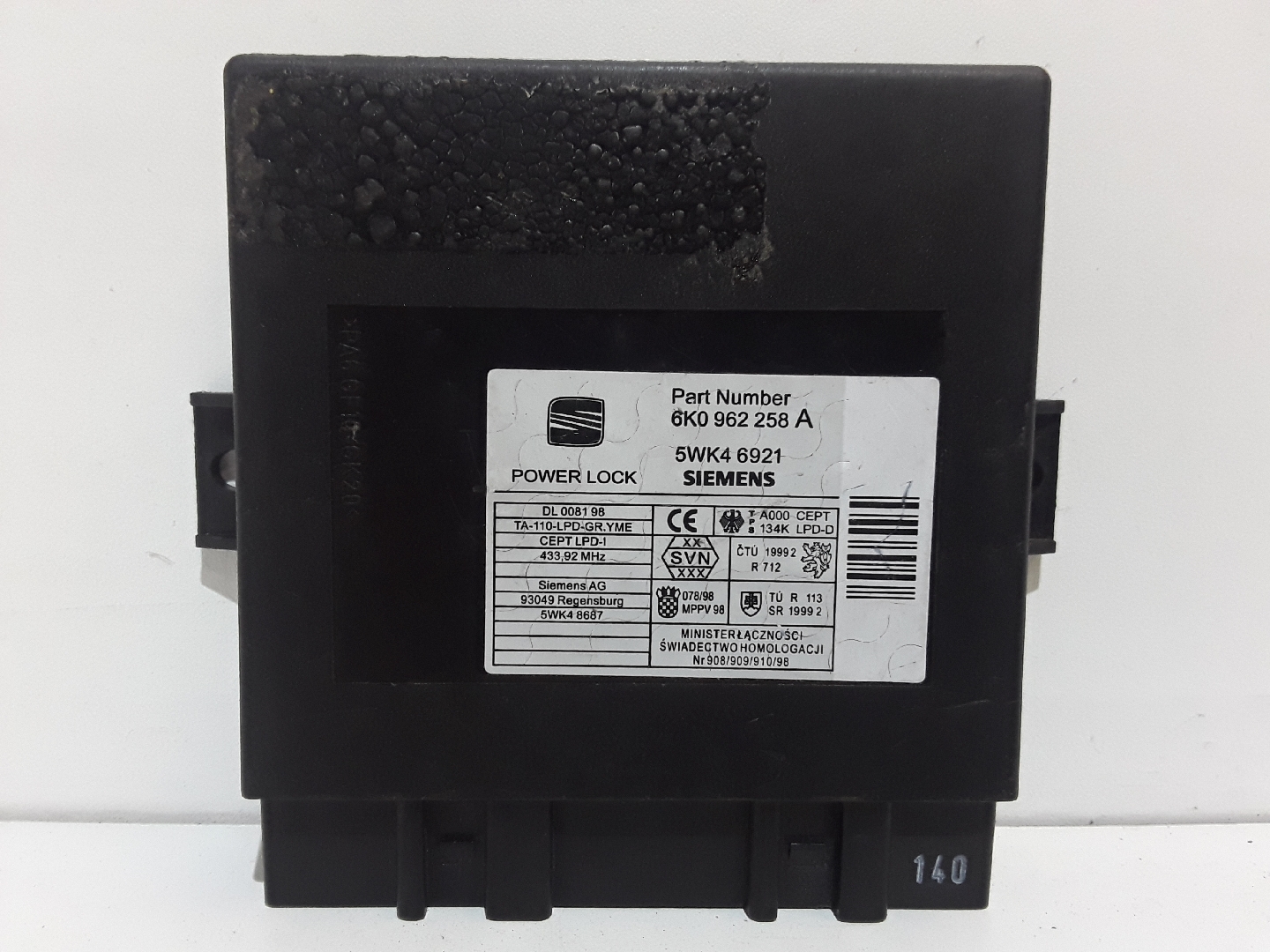 Centralina dos Vidros / modulo confort SEAT IBIZA III (6K1) | 99 - 02 Imagem-1